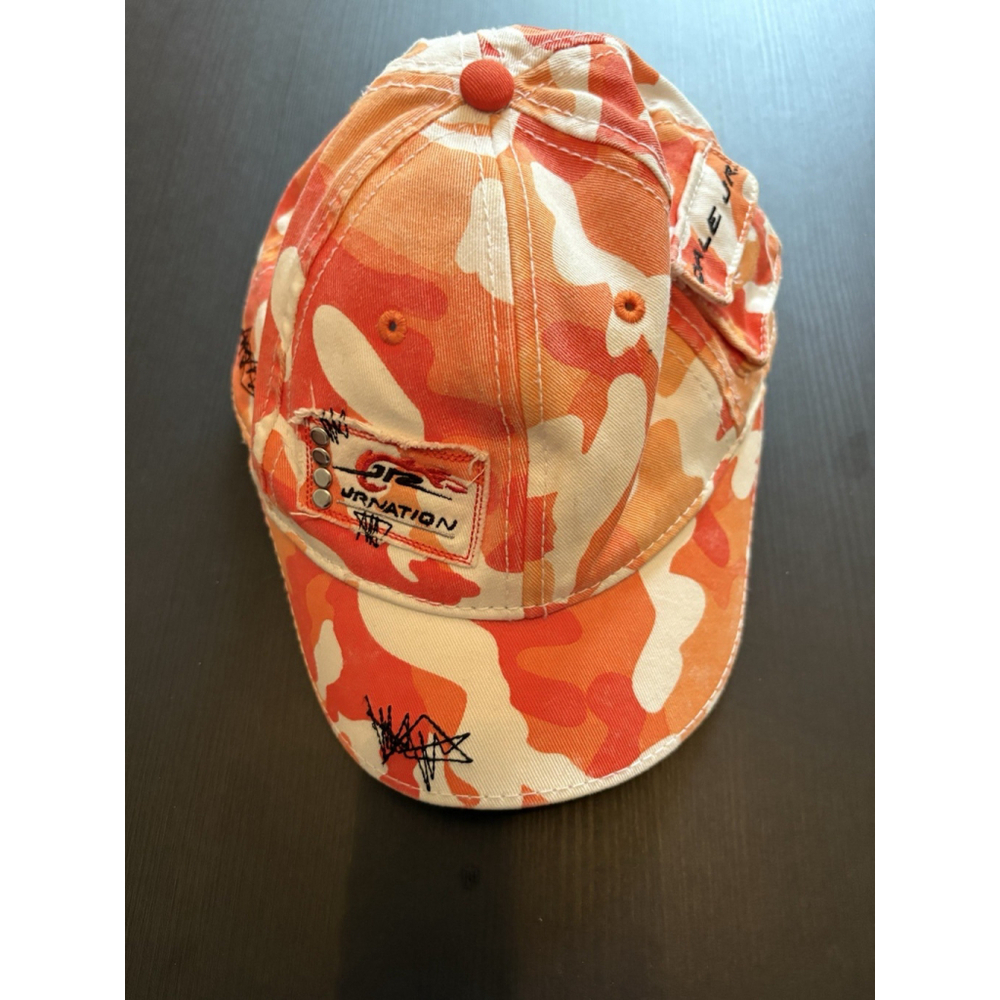 Dale Earnhardt Jr Nation Nascar Womens Hat Cap Orange Strapback Hendricks O1D